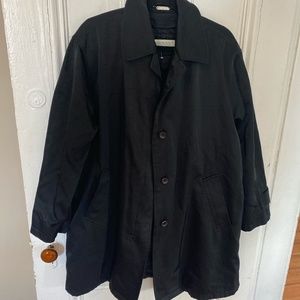 LONDON FOG BLACK COAT